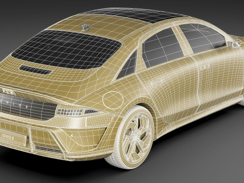 3D Hyundai Ioniq 6 N-line 2026 3D-Modell