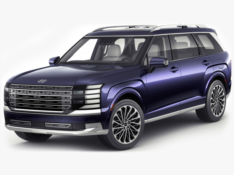 Hyundai Palisade 2026 3D Model .c4d .max .obj .3ds .fbx .stl .blend 