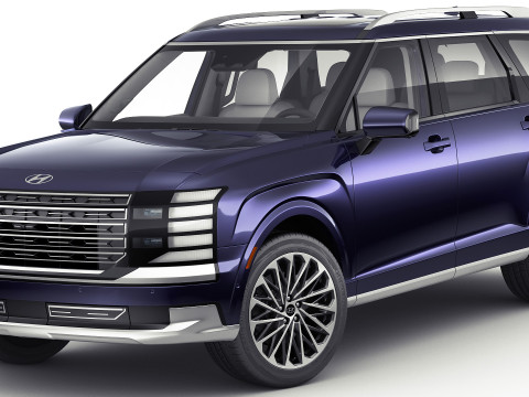 Hyundai Palisade 2026 3D Model