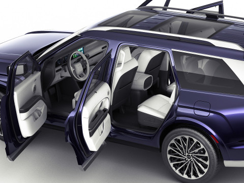 Hyundai Palisade 2026 3D Model