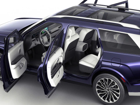 Hyundai Palisade 2026 3D Model