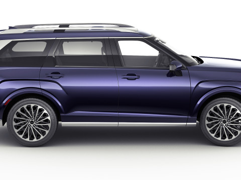 Hyundai Palisade 2026 3D Model