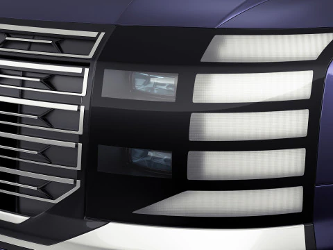 Hyundai Palisade 2026 3D Model
