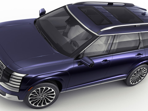 Hyundai Palisade 2026 3D Model