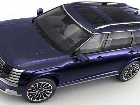 Hyundai Palisade 2026 3D Model