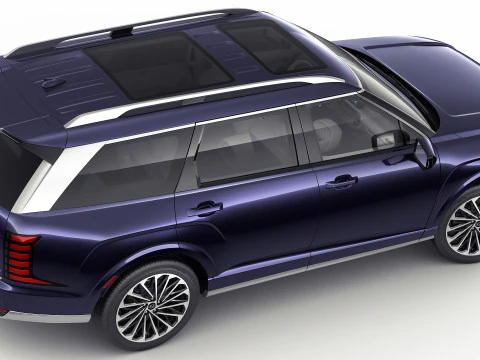 Hyundai Palisade 2026 3D Model