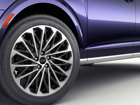 Hyundai Palisade 2026 3D Model