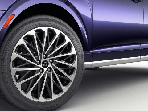 Hyundai Palisade 2026 3D Model