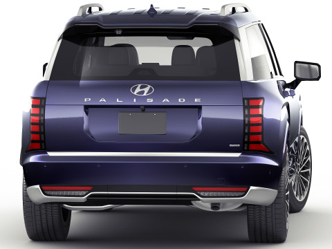 Hyundai Palisade 2026 3D Model
