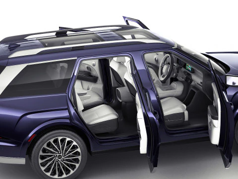 Hyundai Palisade 2026 3D Model