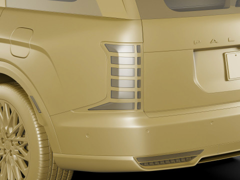 Hyundai Palisade 2026 3D Model