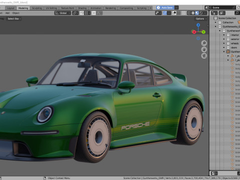 Gunther Werks GWR 3D Modell