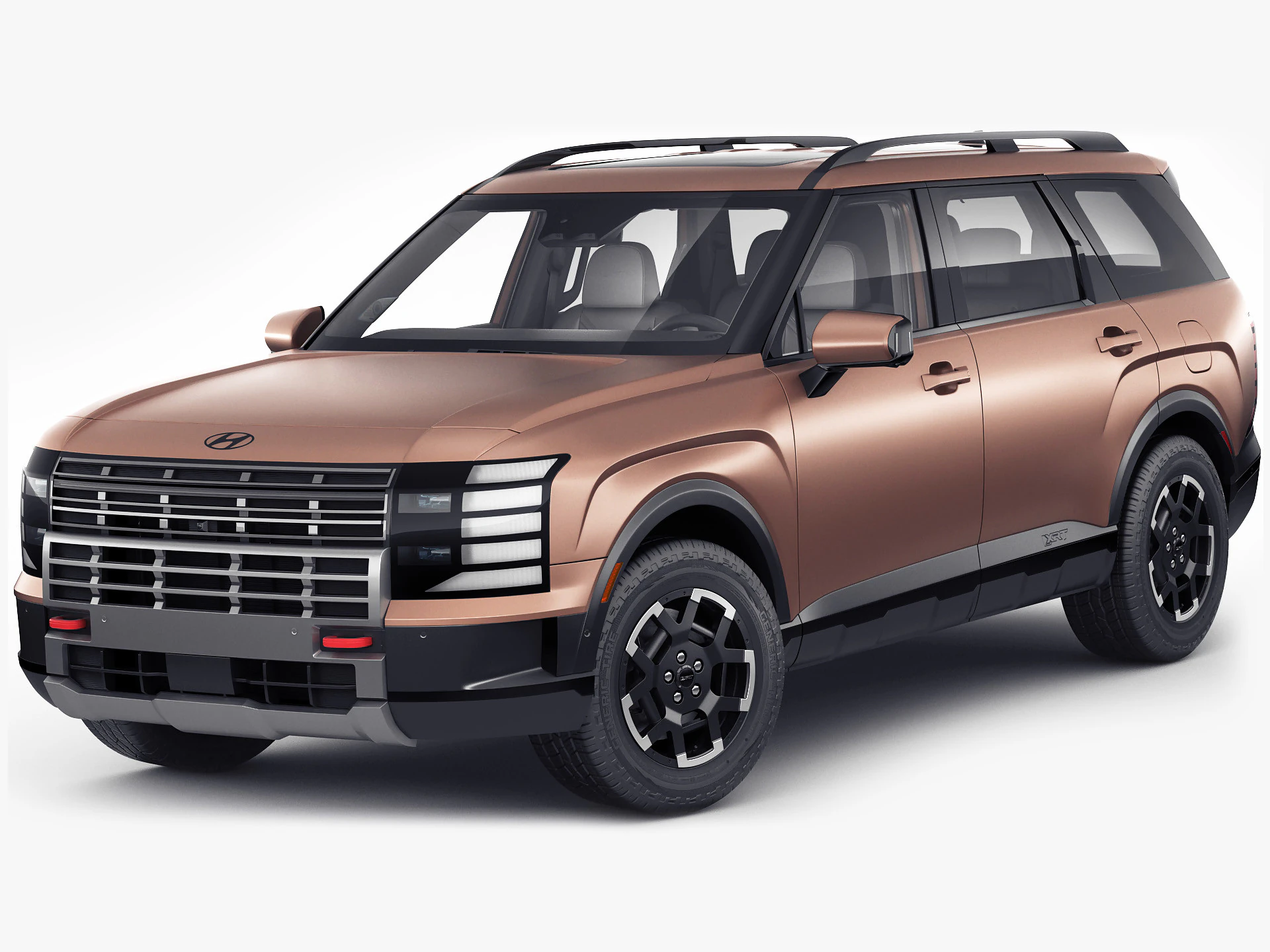 Hyundai Palisade XRT-Pro 2026 3D Model .c4d .max .obj .3ds .fbx .stl .blend 
