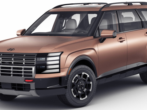 Hyundai Palisade XRT-Pro 2026 3D 模型