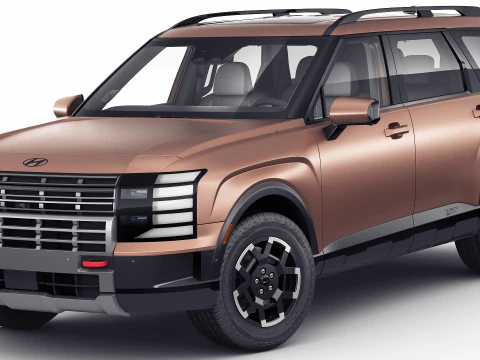 Hyundai Palisade XRT-Pro 2026 3D Model