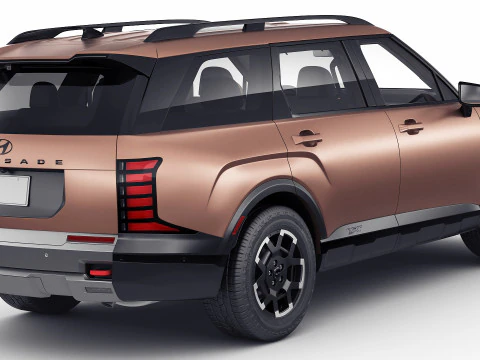 Hyundai Palisade XRT-Pro 2026 3D Model