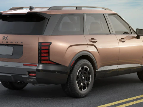Hyundai Palisade XRT-Pro 2026 3D Model