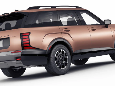 Hyundai Palisade XRT-Pro 2026 3D Model