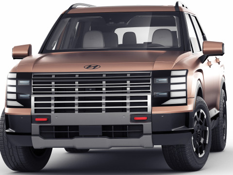Hyundai Palisade XRT-Pro 2026 3D 模型