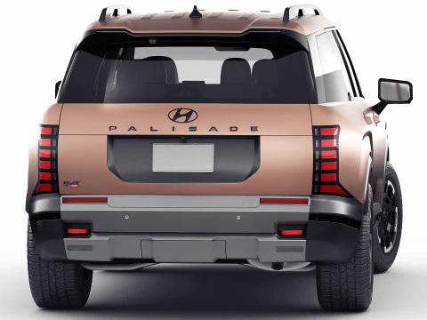 Hyundai Palisade XRT-Pro 2026 3D Model