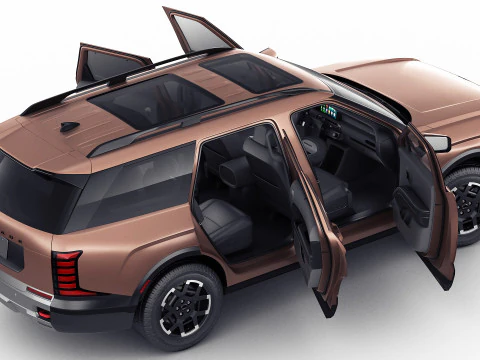 Hyundai Palisade XRT-Pro 2026 3D Model