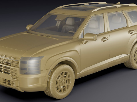 Hyundai Palisade XRT-Pro 2026 3D 模型