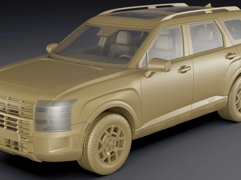 Hyundai Palisade XRT-Pro 2026 3D Model