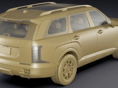 Hyundai Palisade XRT-Pro 2026 3D Model