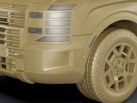 Hyundai Palisade XRT-Pro 2026 3D Model
