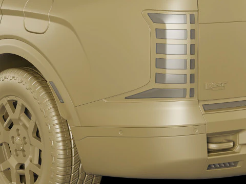 Hyundai Palisade XRT-Pro 2026 3D Model