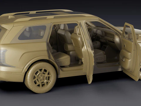 Hyundai Palisade XRT-Pro 2026 3D Model