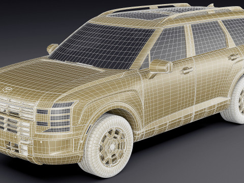 Hyundai Palisade XRT-Pro 2026 3D 模型