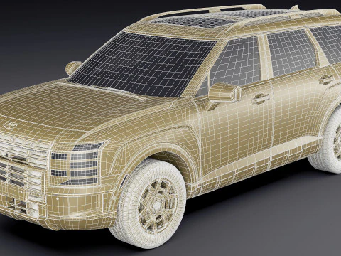 Hyundai Palisade XRT-Pro 2026 3D Model