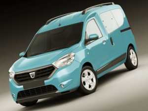 dacia dokker and dokker van 3D