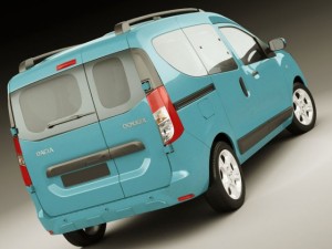 dacia dokker and dokker van 3D मॉडल
