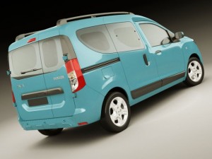 dacia dokker and dokker van 3D मॉडल