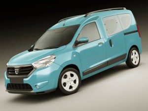 dacia dokker and dokker van 3D मॉडल