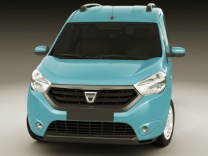 dacia dokker and dokker van 3D मॉडल