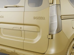 dacia dokker and dokker van 3D मॉडल