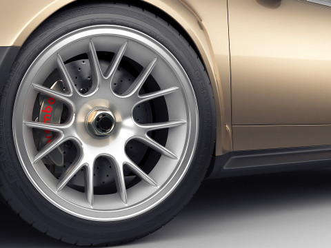 Singer 911 DLS Turbo Road Modèle 3D