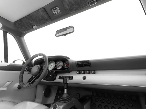 Singer 911 DLS Turbo Road Modèle 3D