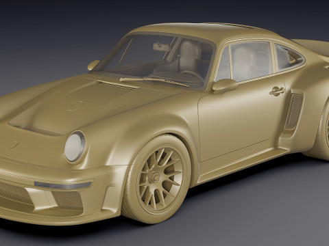 Singer 911 DLS Turbo Road Modèle 3D
