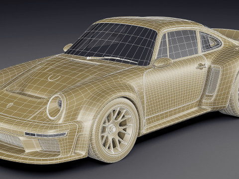 Singer 911 DLS Turbo Road Modèle 3D
