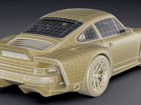 Singer 911 DLS Turbo Road Modèle 3D