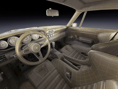 Singer 911 DLS Turbo Road Modèle 3D