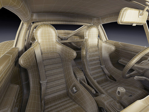 Singer 911 DLS Turbo Road Modèle 3D
