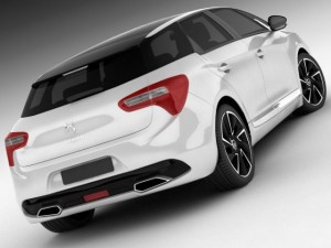 citroen ds5 3D Model