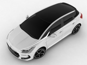 citroen ds5 3D Model