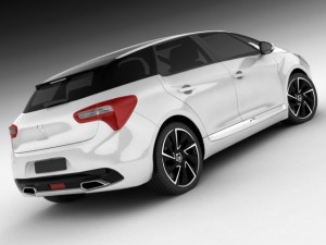 citroen ds5 3D Model