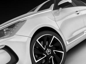 citroen ds5 3D Model